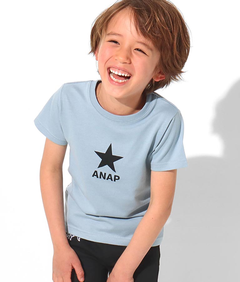 制菌スタープリントTシャツ(トップス/Tシャツ) | ANAP KIDS