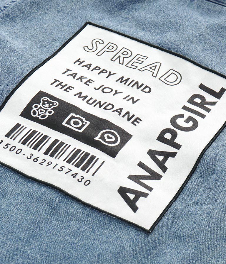 ケミカル半袖シャツ(トップス/シャツ・ブラウス) | ANAP GiRL
