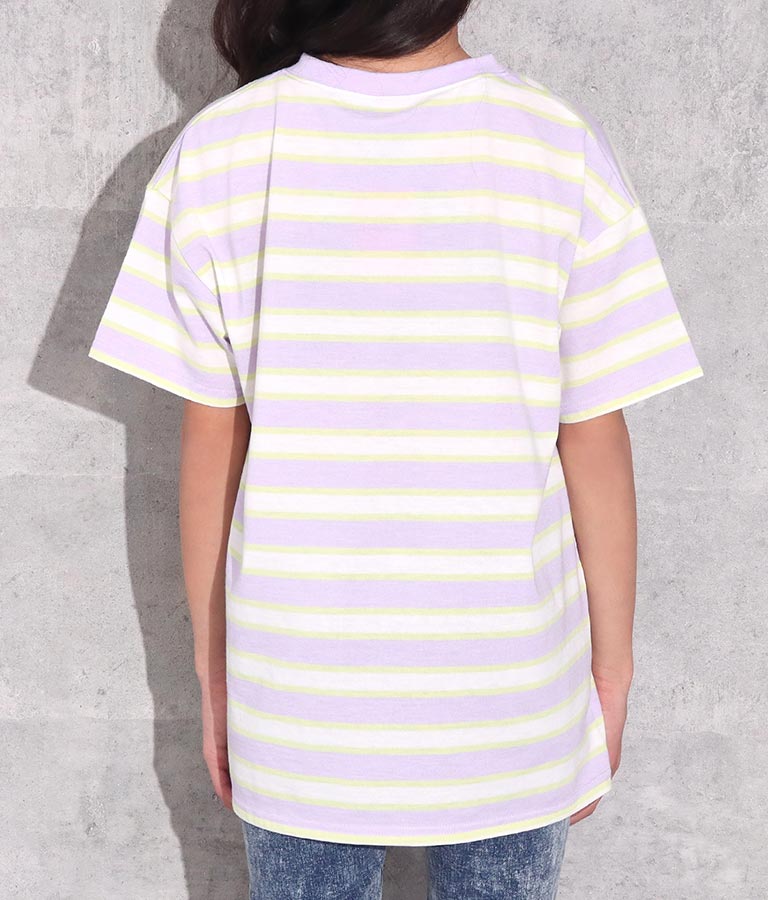 カラーボーダービッグTシャツ(トップス/Tシャツ) | ANAP GiRL