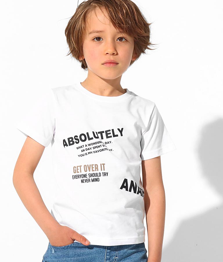 制菌ロゴプリントTシャツ(トップス/Tシャツ) | ANAP KIDS