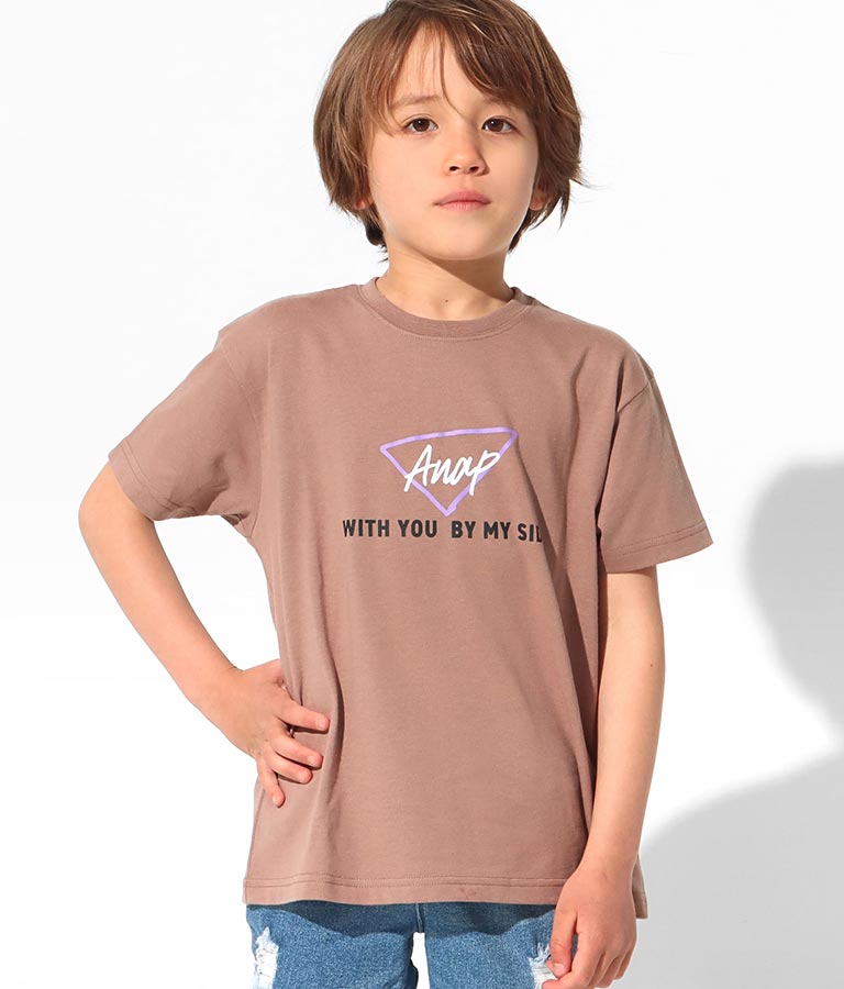 制菌トライアングルTシャツ(トップス/Tシャツ) | ANAP KIDS