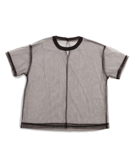 【低身長向けサイズ】チュールTシャツ+キャミソールセット(トップス/カットソー ) | AULI