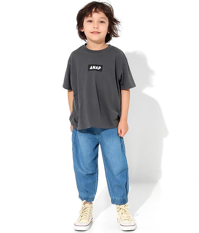 吸水速乾フォトロゴビッグTシャツ(トップス/Tシャツ) | ANAP KIDS
