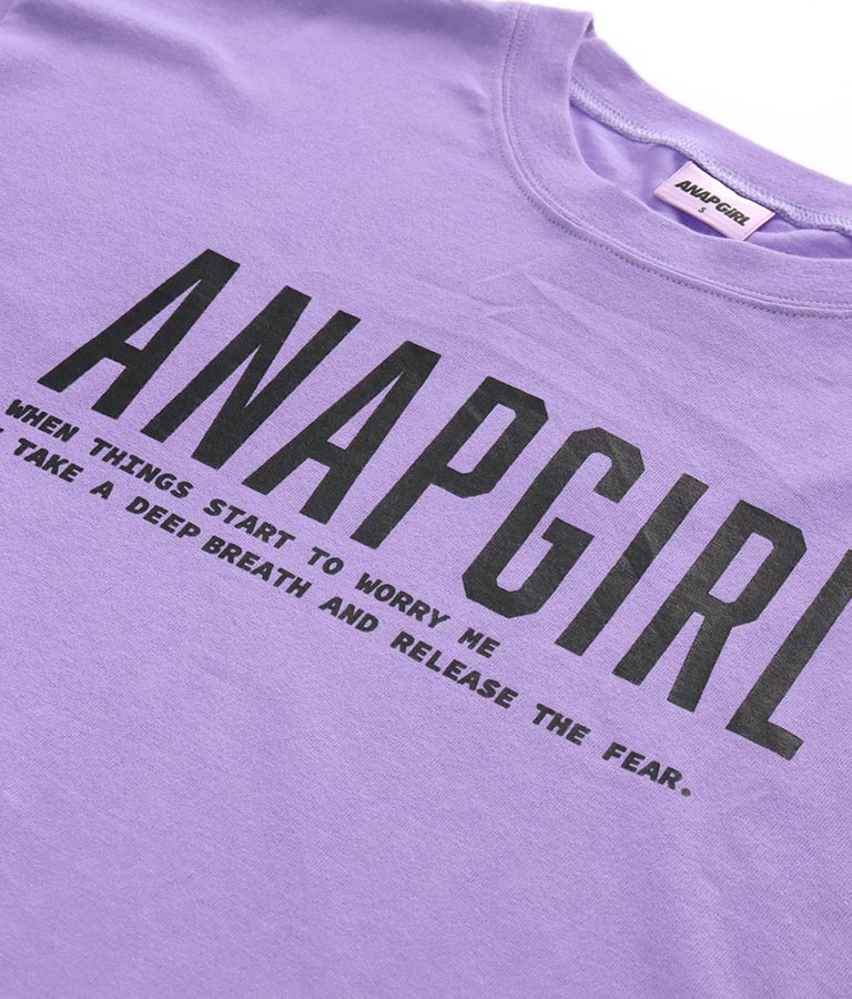 肩スリット入りビッグチュニックトップス(トップス/Tシャツ) | ANAP GiRL