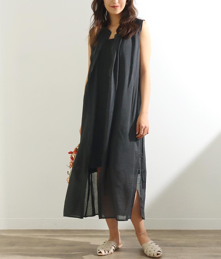 カップ付キャミワンピース ワンピース ドレス ロングワンピ ミディアムワンピ Chille レディースファッション通販anapオンライン