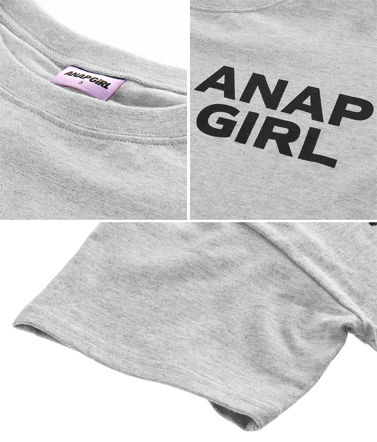 ロゴクロップドTシャツ(トップス/Tシャツ) | ANAP GiRL