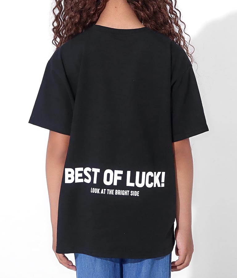 吸水速乾デニムパッチビッグTシャツ(トップス/Tシャツ) | ANAP KIDS 