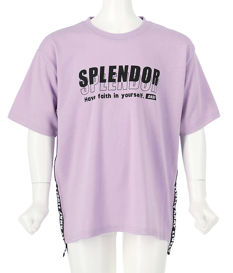 即購入OK⭕️ANAP kids 紫 ピンク グラデーションTシャツ 90cm