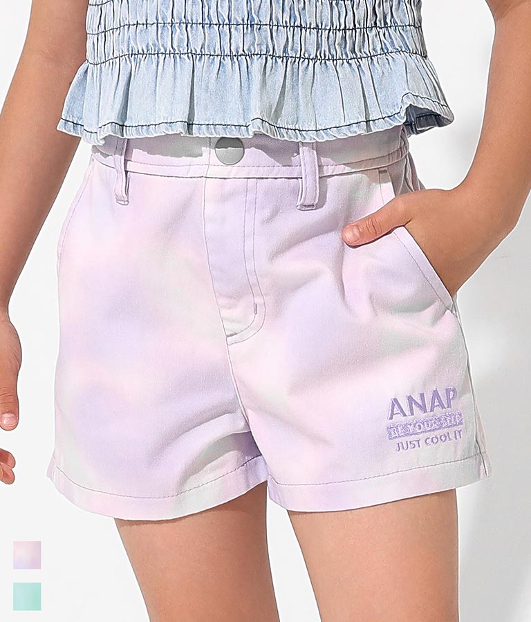 タイダイ風ショートパンツ ボトムス パンツ ショートパンツ Anap Kids レディースファッション通販anapオンライン