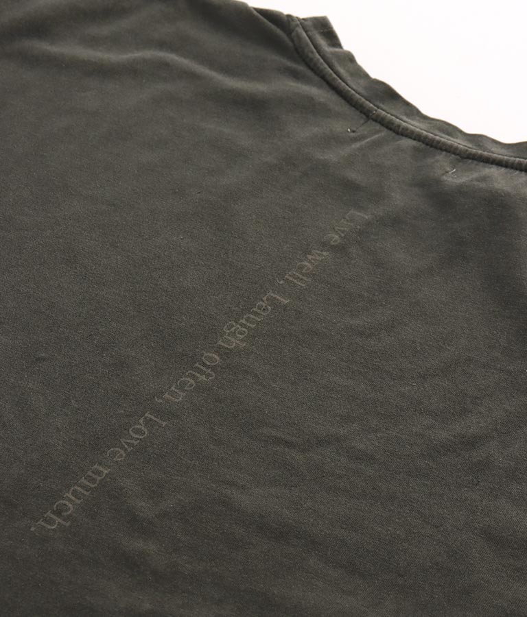 ピグメントプリントTシャツ(トップス/Tシャツ) | CHILLE