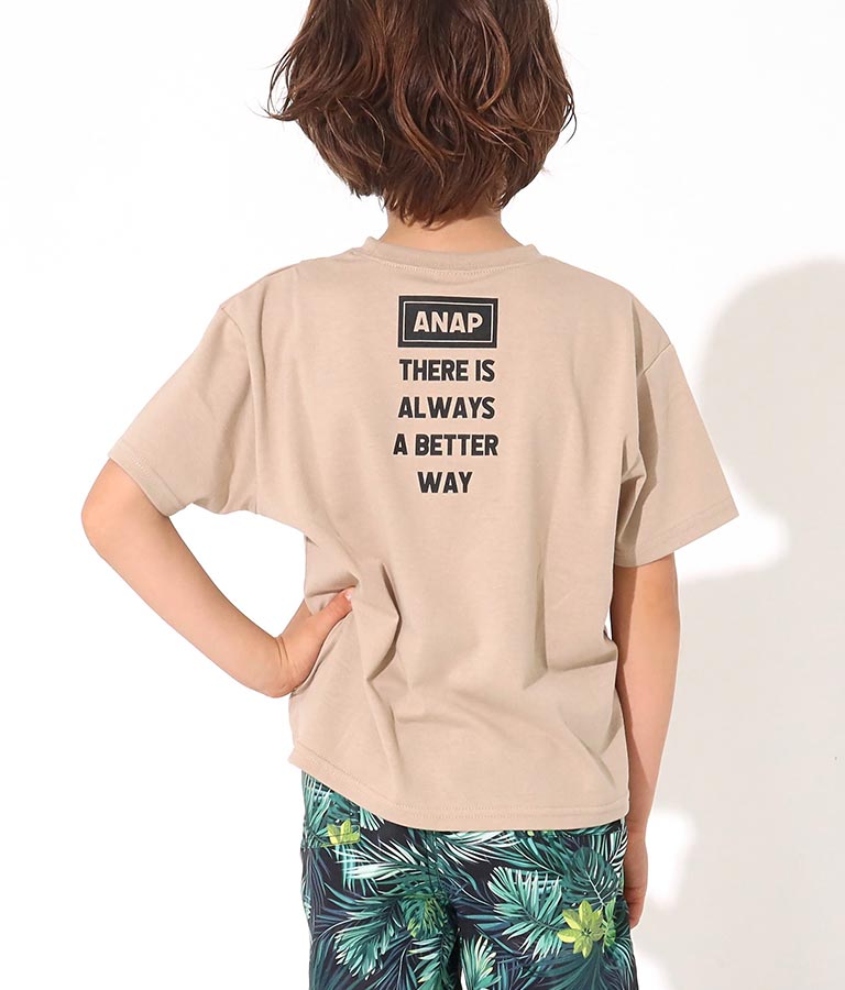 フロント切替ビッグTシャツ(トップス/Tシャツ) | ANAP KIDS