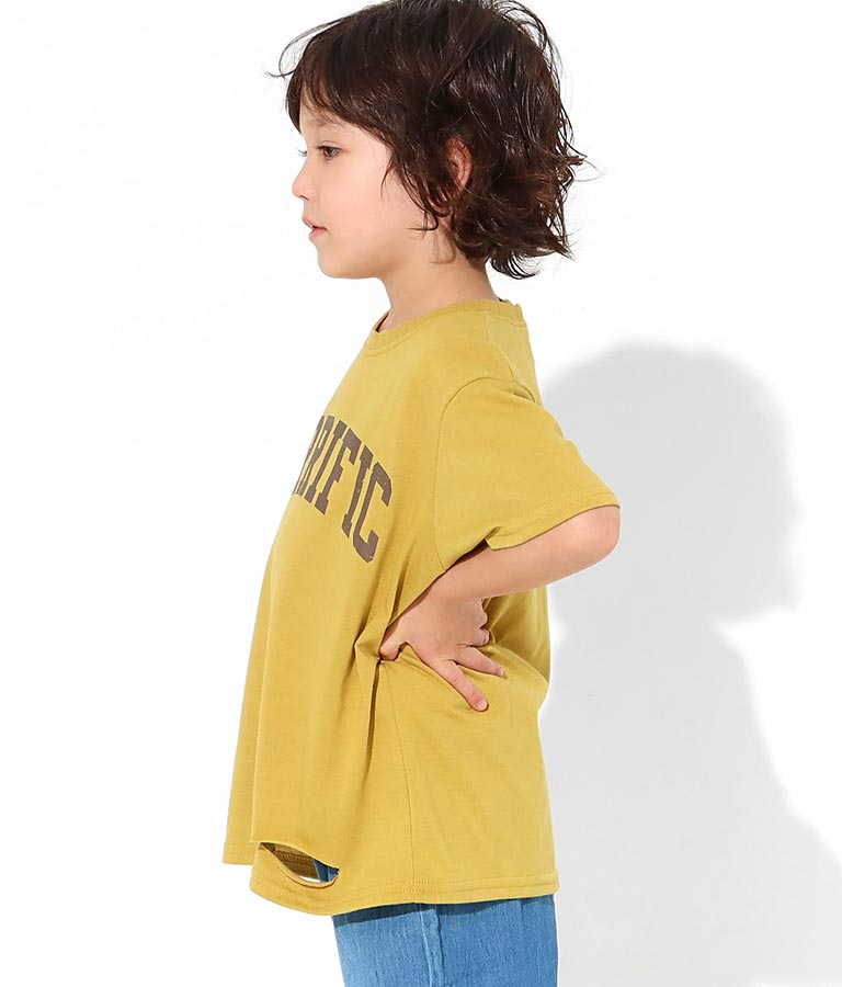カレッジロゴダメージビッグTシャツ(トップス/Tシャツ) | ANAP KIDS