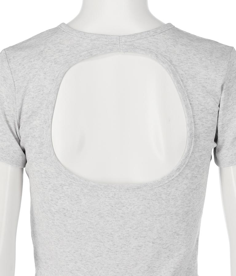 バックオープンクロップドTシャツ(トップス/Tシャツ) | ANAP