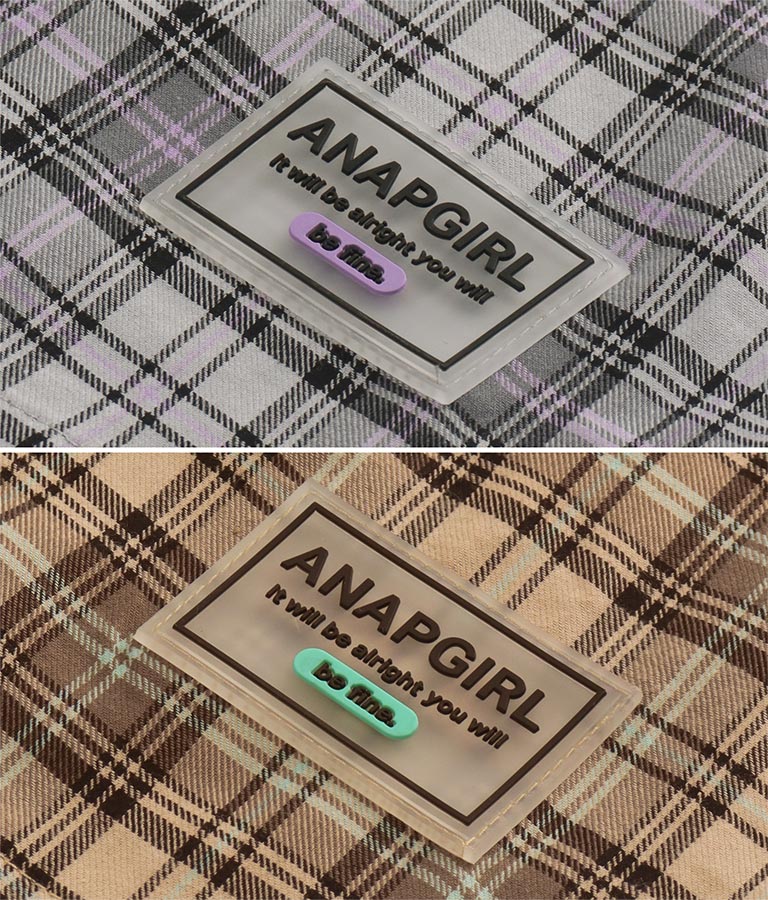 チェックシャツワンピース(ワンピース・ドレス/ミディアムワンピ) | ANAP GiRL