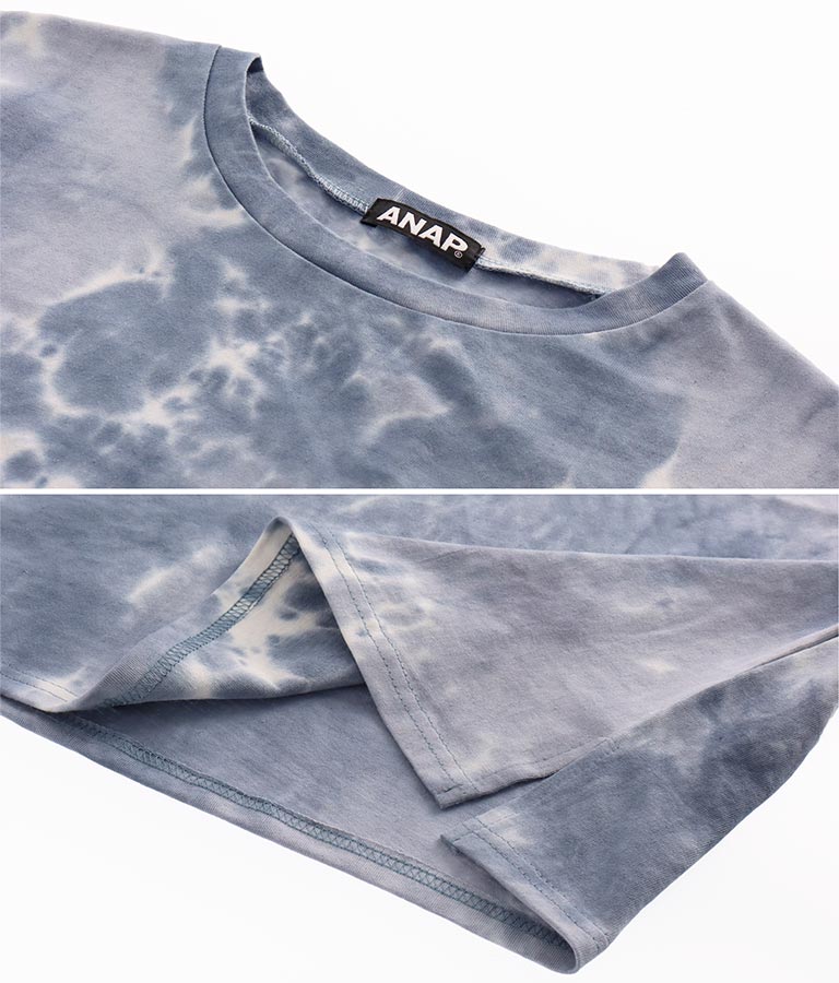 タイダイクロップドTシャツ(トップス/Tシャツ) | ANAP