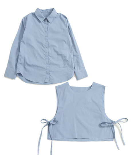 【低身長向けサイズ】2wayシャツトップス(トップス/シャツ・ブラウス) | AULI