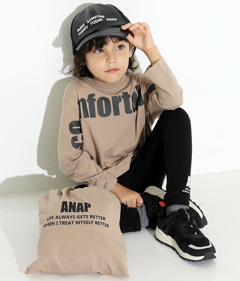 ビッグロンT+レギンスセット(トップス/Tシャツ) | ANAP KIDS