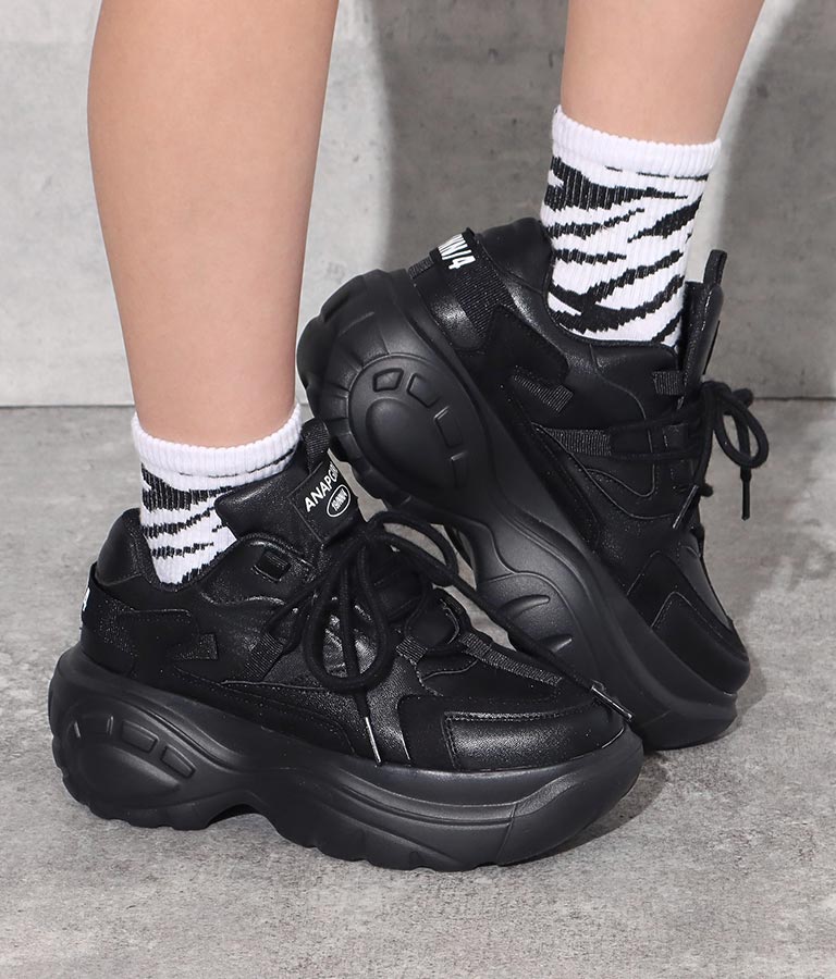 バックテープ付厚底スニーカー シューズ 靴 スニーカー Anap Girl レディースファッション通販anapオンライン