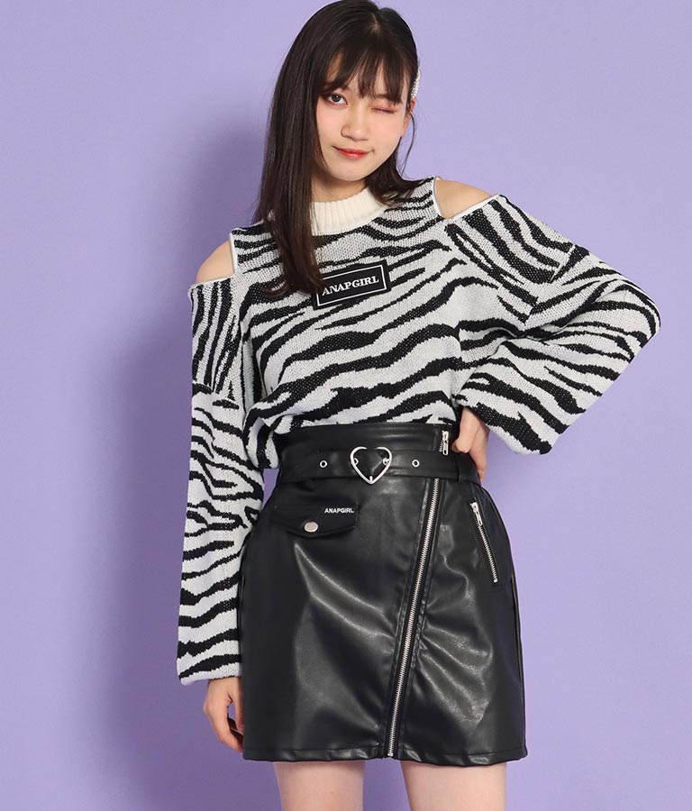 NEW限定品】 ANAP GIRL フェイクレザーリュック ブラック