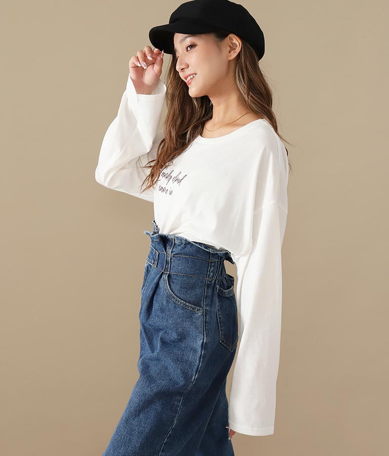 裾ラウンドロンT(トップス/カットソー ・ロングTシャツ) | CHILLE