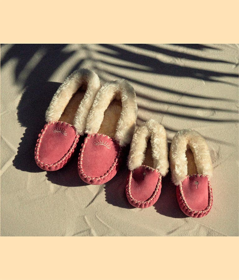 【KIDS】パームツリー刺繍モカシンシューズ(シューズ・靴/パンプス) | anap mimpi