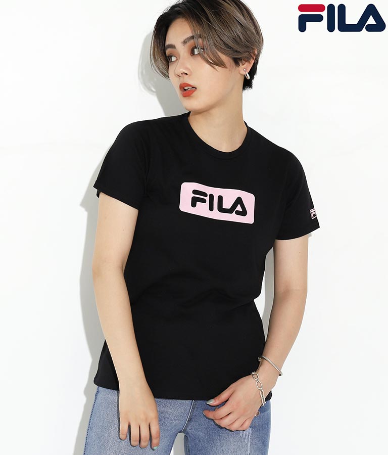 Fila 胸ボックスロゴtシャツ レディス トップス Tシャツ Fila2 委託 レディースファッション通販anapオンライン