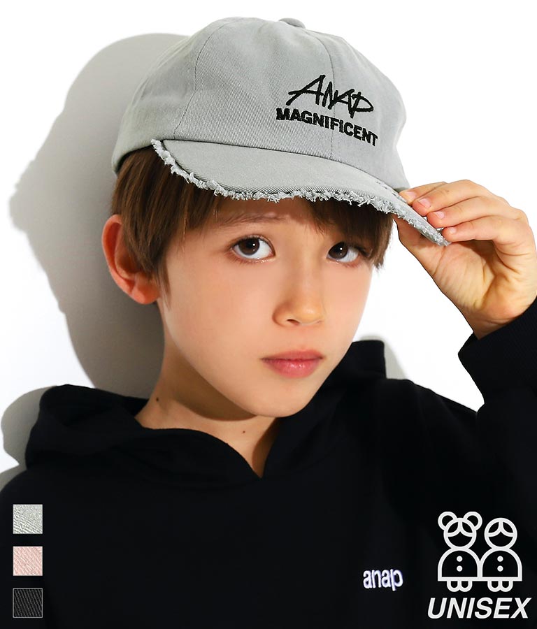 ダメージキャップ(ファッション雑貨/ハット・キャップ・ニット帽 ・キャスケット・ベレー帽) | ANAP KIDS