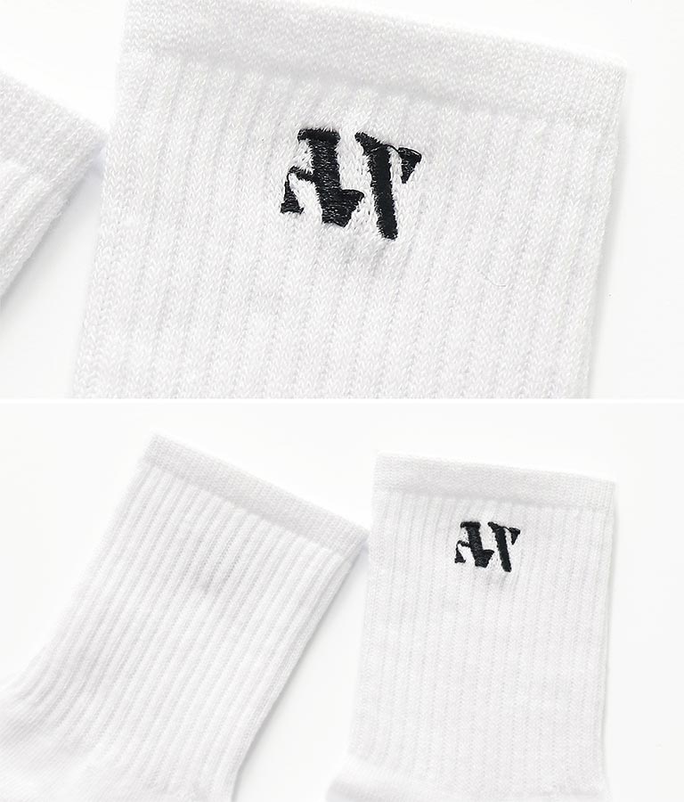 ポイント刺繍ソックス(ファッション雑貨/ソックス・靴下) | ANAP