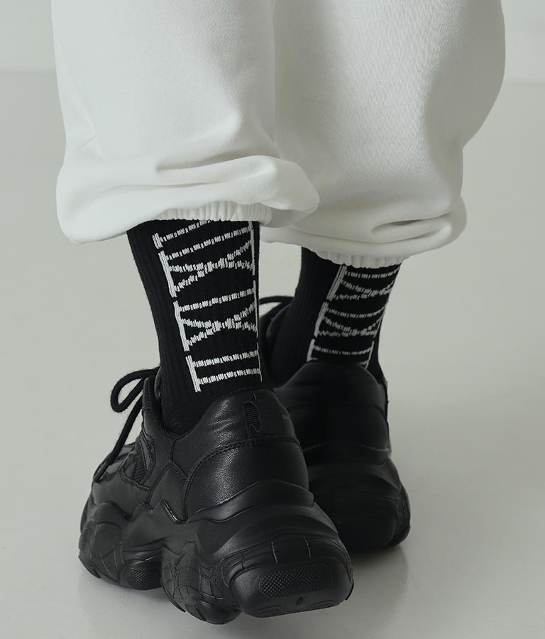 1992ロゴジャガードソックス(ファッション雑貨/ソックス・靴下) | ANAP