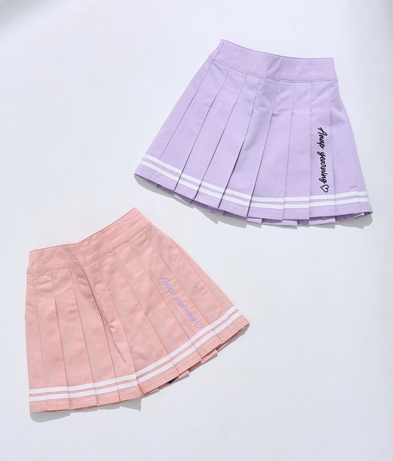 インパンツ付きラインプリーツスカート(ボトムス・パンツ /スカート) | ANAP KIDS