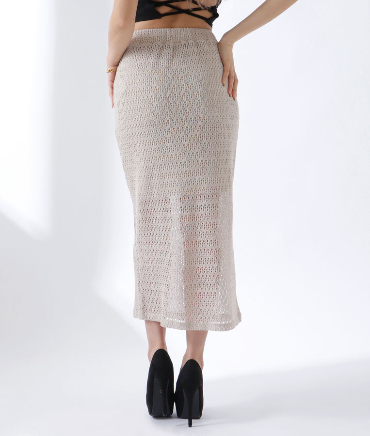 かぎ編み風レースロングスカート(ボトムス・パンツ /スカート) | anap Latina