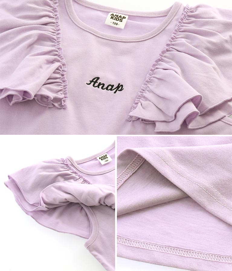 肩フリルトップス(トップス/Tシャツ・カットソー ) | ANAP KIDS