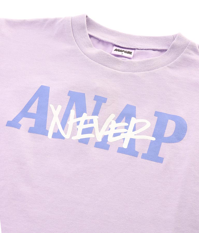 ロゴメッセージTシャツ(トップス/Tシャツ) | ANAP GiRL
