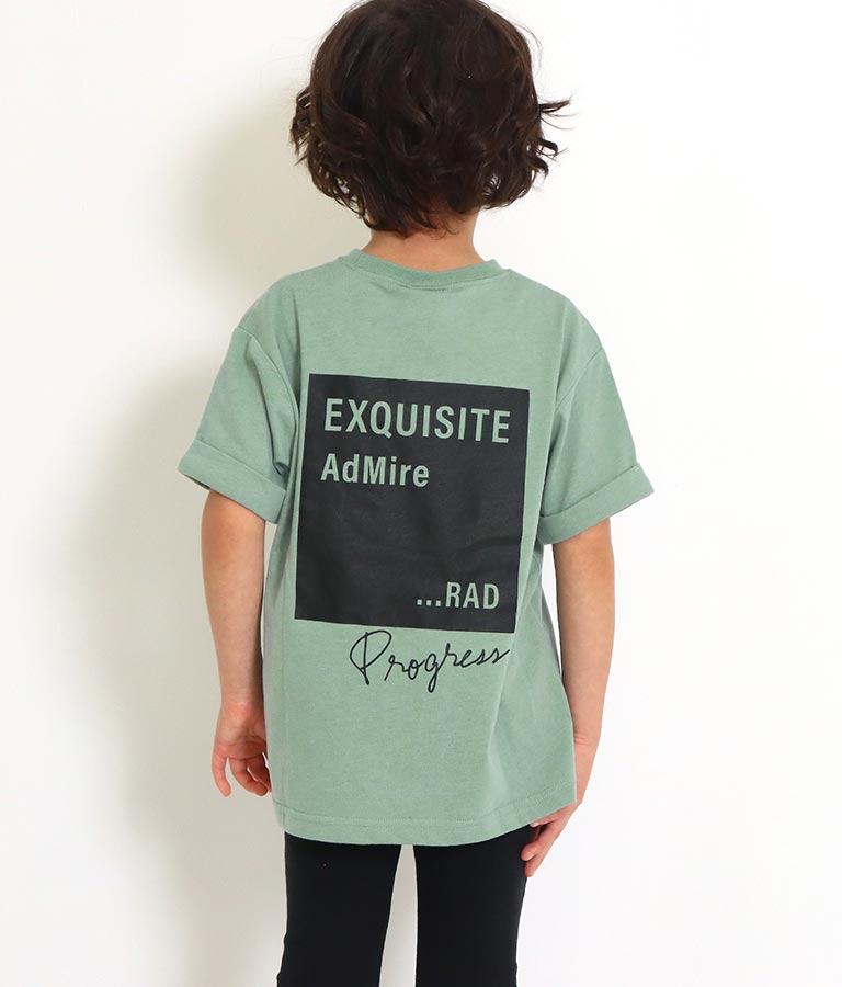 ロールアップデザインプリントビッグTシャツ(トップス/Tシャツ) | ANAP KIDS