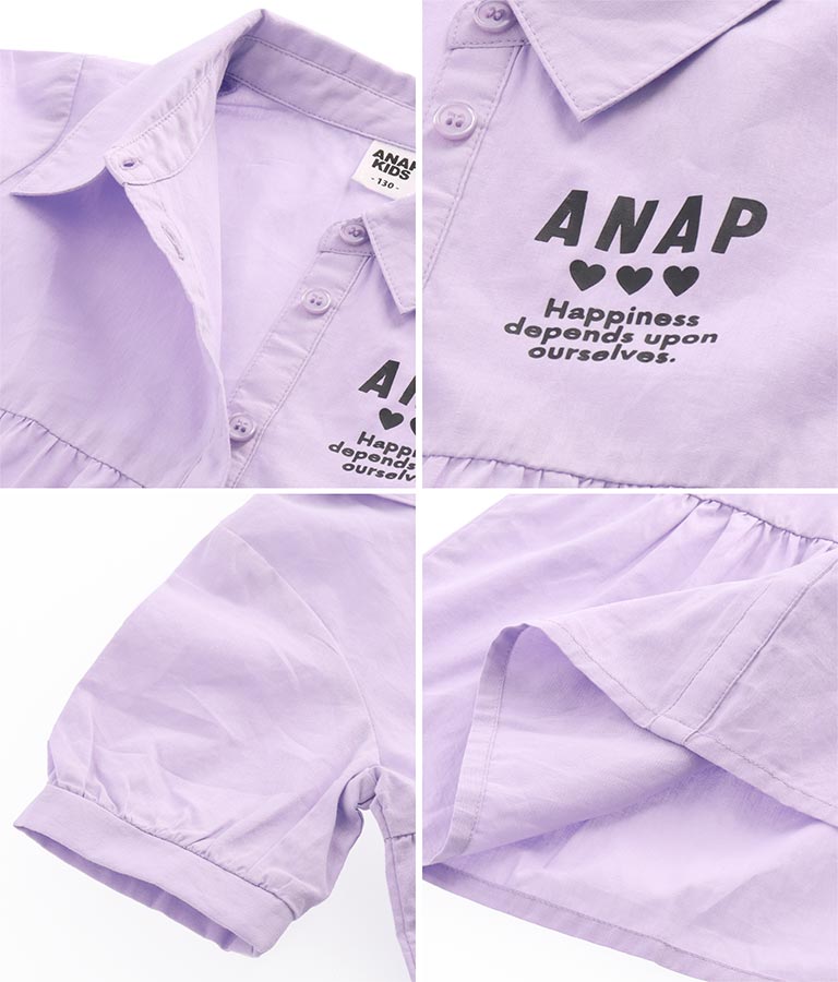 ティアードシャツワンピース(ワンピース・ドレス/ミディアムワンピ) | ANAP KIDS