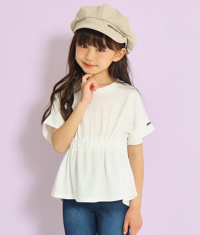 リネン混キャスケット(ファッション雑貨/ハット・キャップ・ニット帽 ・キャスケット・ベレー帽) | ANAP KIDS