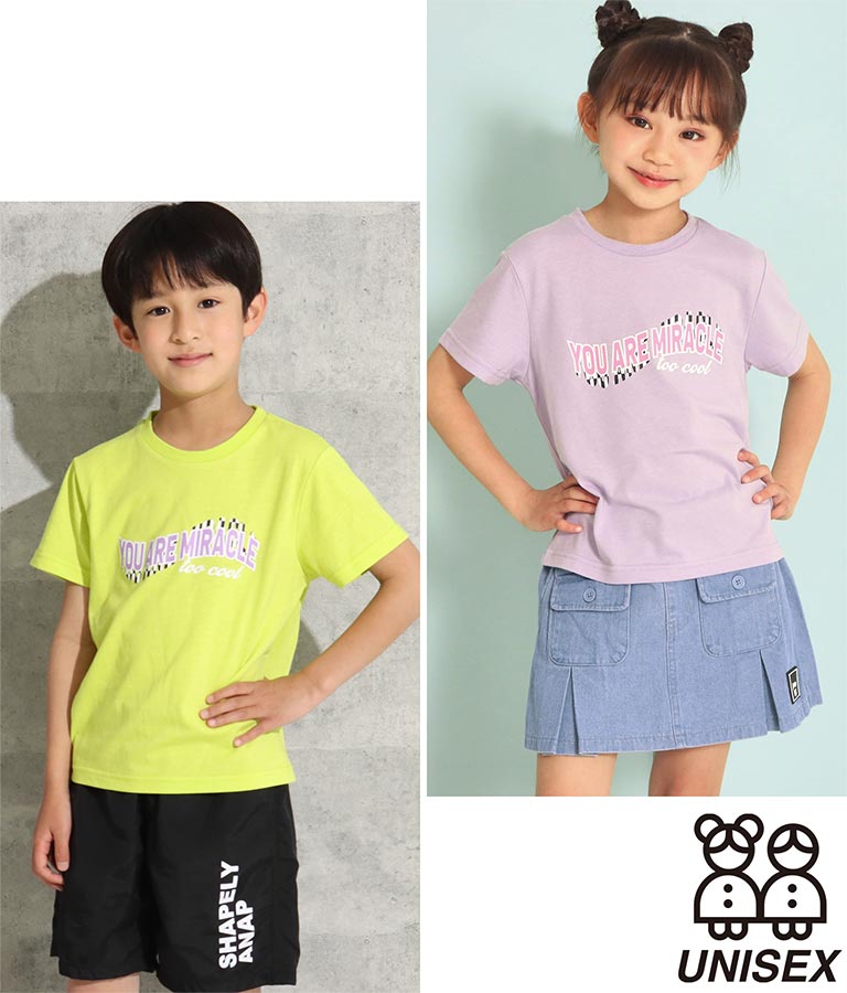 チェッカーロゴTシャツ(トップス/Tシャツ) | ANAP KIDS