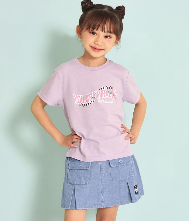 チェッカーロゴTシャツ(トップス/Tシャツ) | ANAP KIDS