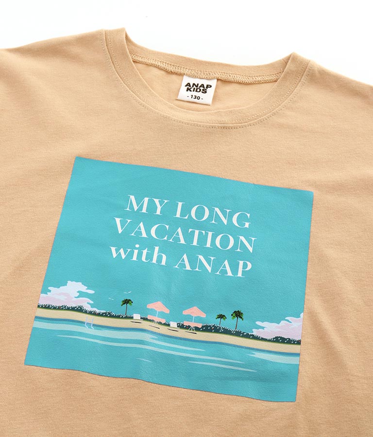 バケーションフォトビッグTシャツ(トップス/Tシャツ) | ANAP KIDS