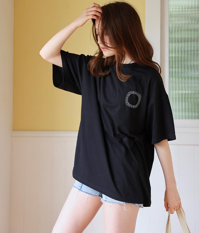 縦ロゴプリントTシャツ(トップス/Tシャツ) | ANAP