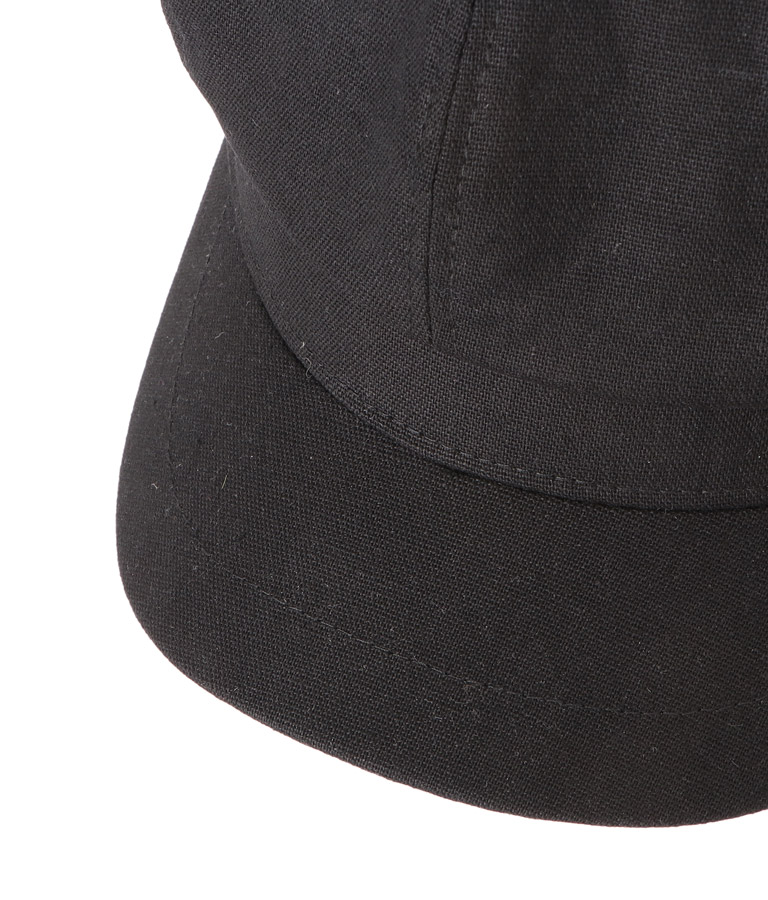 綿麻キャスケット(ファッション雑貨/ハット・キャップ・ニット帽 ・キャスケット・ベレー帽) | CHILLE