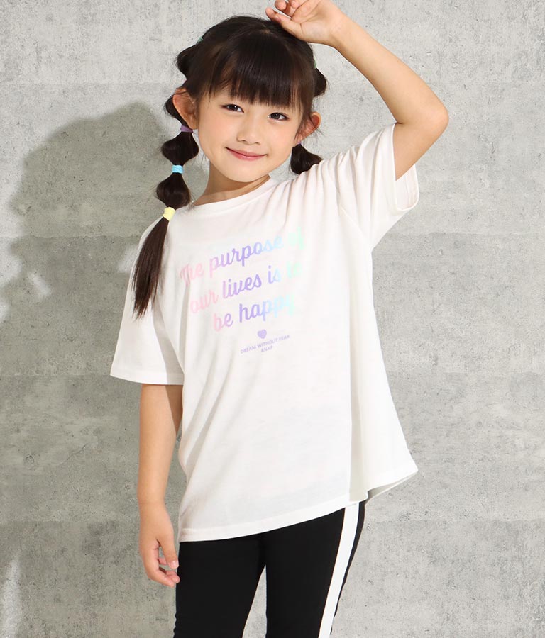 グラデーションロゴビッグTシャツ(トップス/Tシャツ) | ANAP KIDS