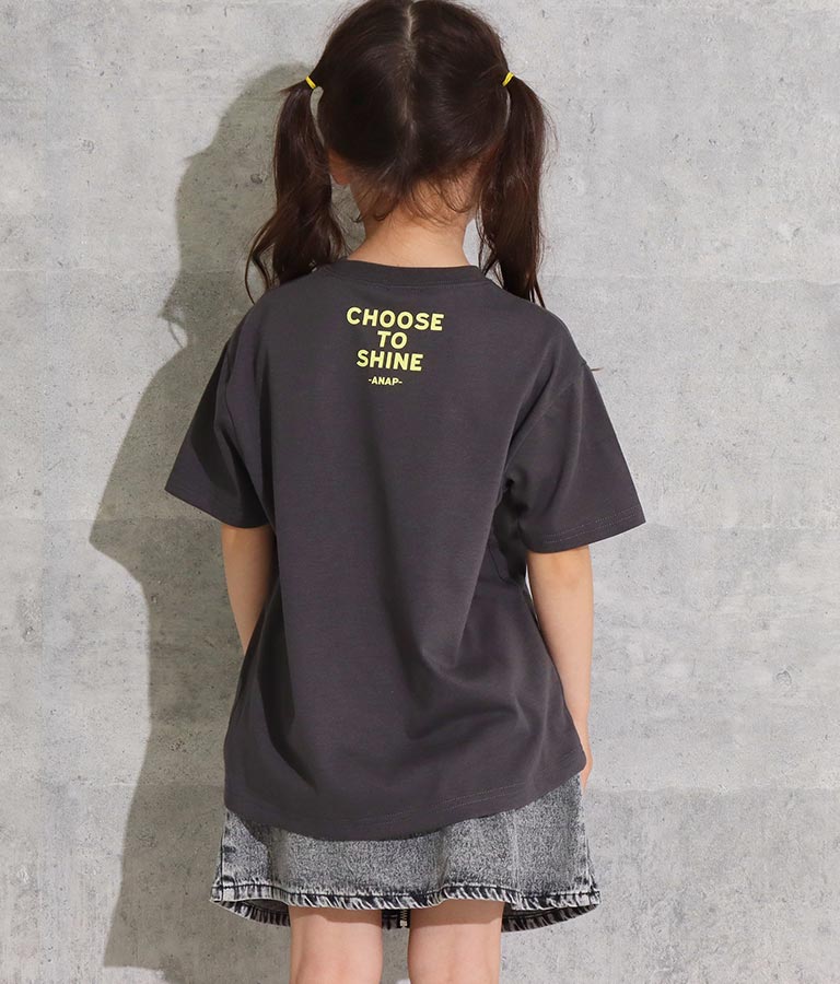 カラーロゴビッグTシャツ(トップス/Tシャツ) | ANAP KIDS