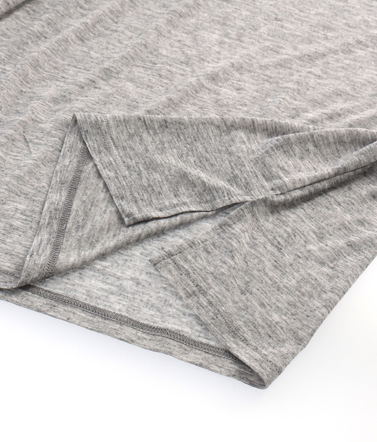 ロゴプリントシアーラグランスリーブTシャツ(トップス/Tシャツ・カットソー ) | anap mimpi