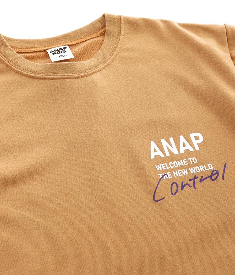 レイヤードミニ裏毛トップス(トップス/Tシャツ) | ANAP KIDS