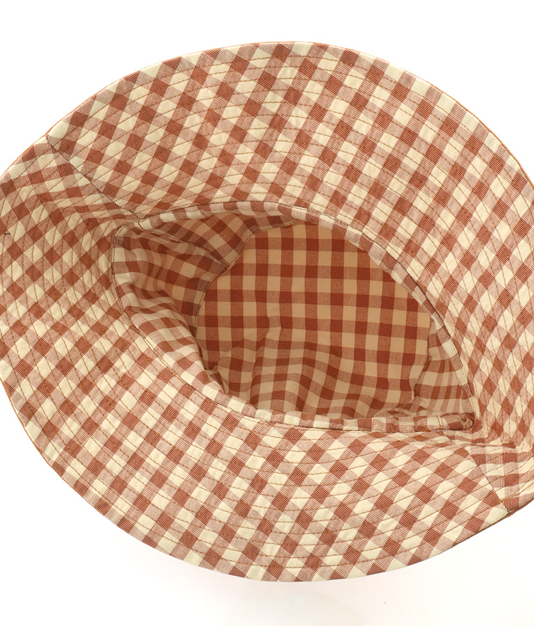 リバーシブルギンガムチェックバケットハット(ファッション雑貨/ハット・キャップ・ニット帽 ・キャスケット・ベレー帽) | anap mimpi