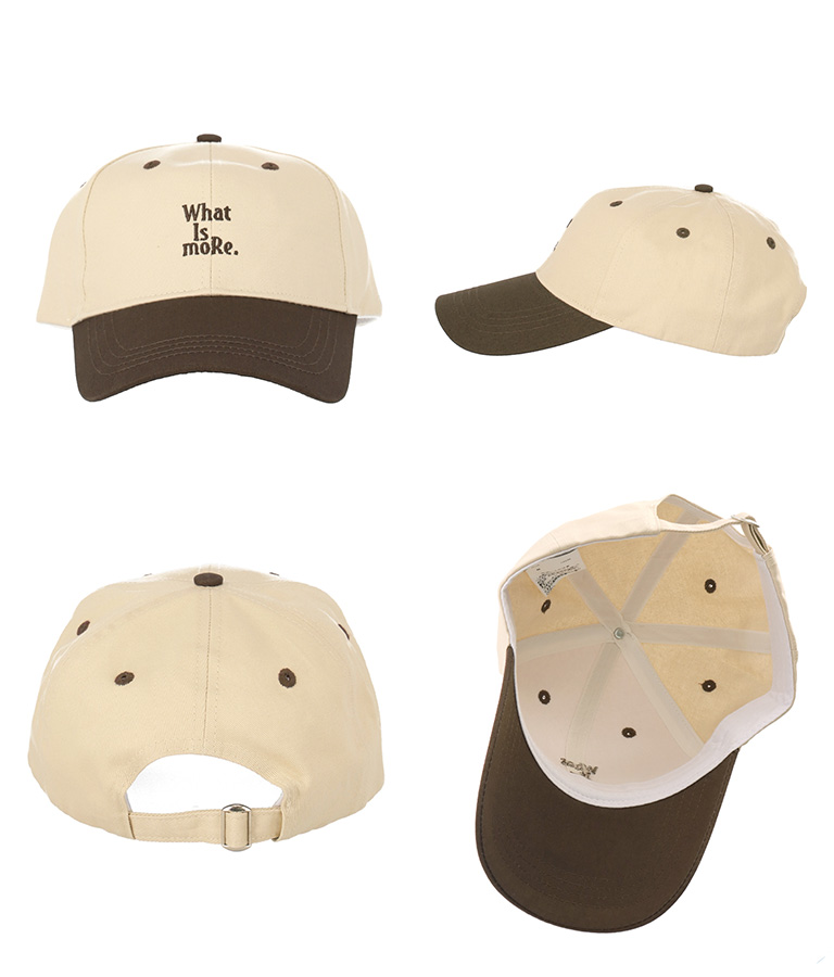 バイカラー刺繍キャップ(ファッション雑貨/ハット・キャップ・ニット帽 ・キャスケット・ベレー帽) | ANAP