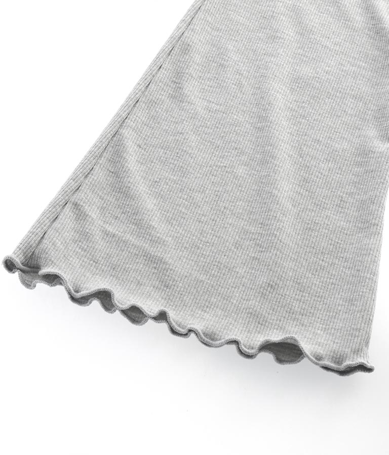 裾メロウリブフレアパンツ(ボトムス・パンツ /ブーツカットパンツ・ロングパンツ) | anap mimpi