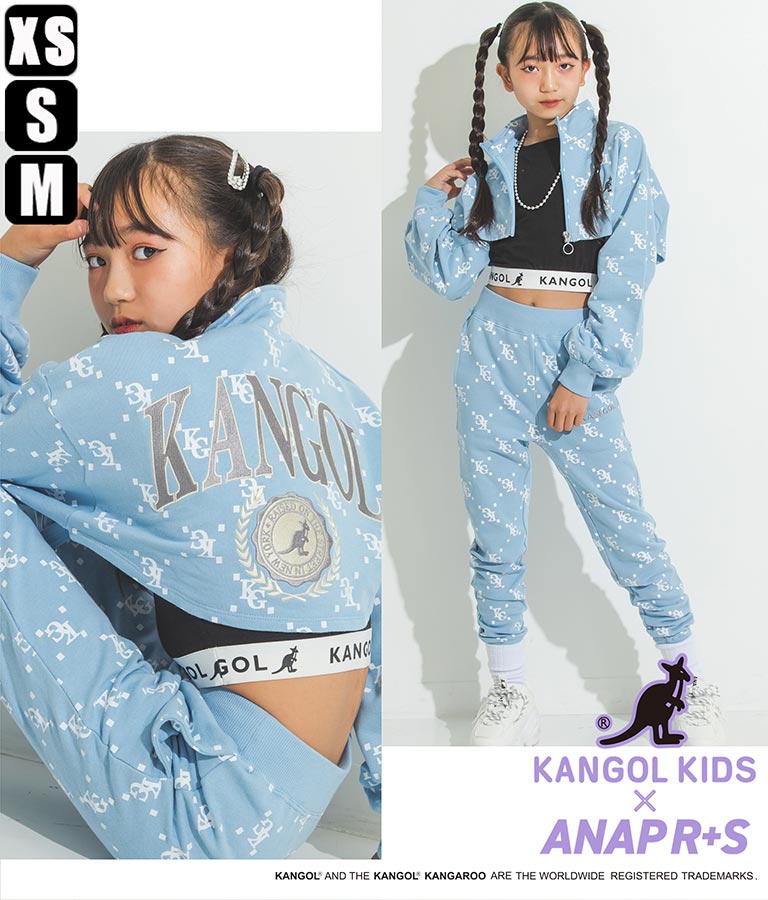 ANAPR+S×KANGOLKIDSモノグラム柄3点セット