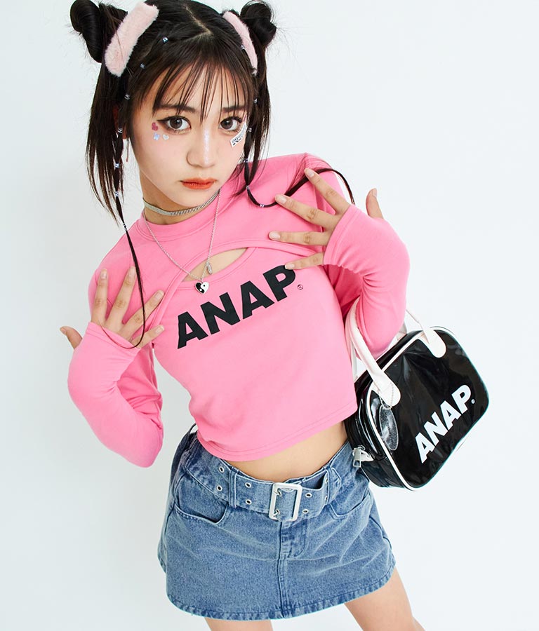 ANAP GIRL ショルダーバッグ - こども用バッグ